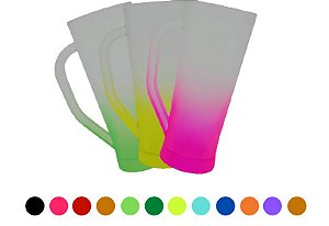 Copo long drink - coloridos degrades