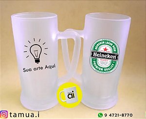 Caneca de chopp Jateada