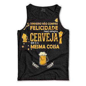 Regata Masculina Camisa Básica Dry Fit Poliéster