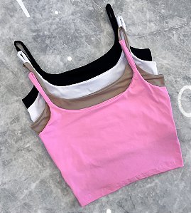 Cropped alcinha Duda
