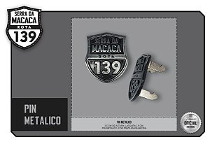 Pin Metalico Oficial Serra da Macaca ROTA 139