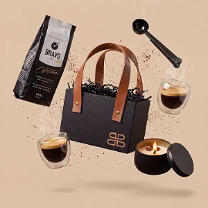Kit Café Especial Bravo a Luz de Vela