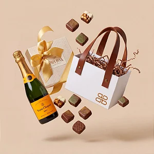 Kit Perfeito Veuve Clicquot & Chocolates Pati Piva