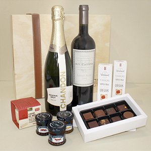 Kit Wood Box Chandon e DV Catena