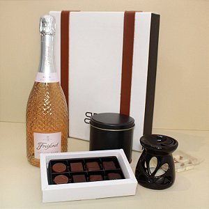 Kit Bem-Estar: Freixenet e Difusor Vela aromática