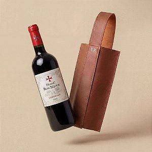 Vinho Bordeaux Franc Beausejour com Porta Vinho Personalizado