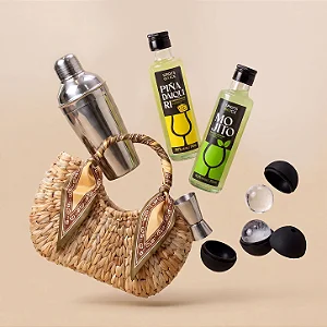Kit Mixology Tropical: Cocktails & Bolsa Resort