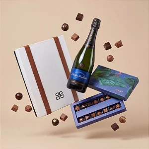 Kit Champagne Nicolas Feuillatte & Chocolates Mágio