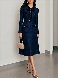 Vestido Tweed Alana