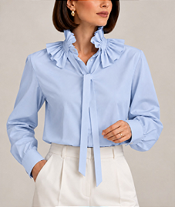 Camisa Aurora - Azul
