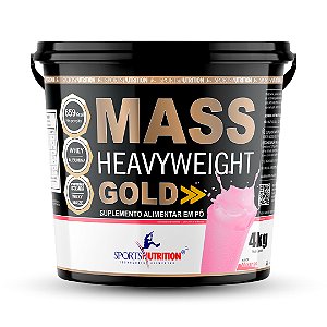 Heavyweight Gold com Whey Isolado - 4kg - Sports Nutrition