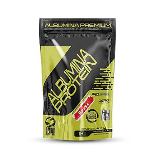 Albumina Pure Protein 1kg - Sabor Morango - Sports Nutrition