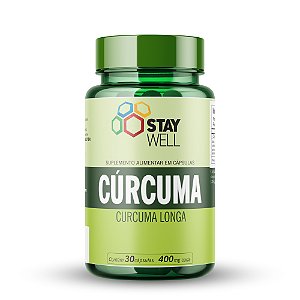 Cúrcuma - 30 Cápsulas Stay Well