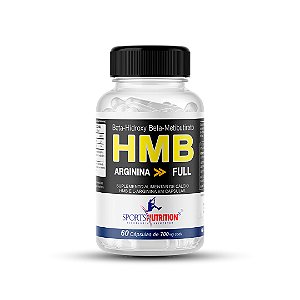Hmb Hidroximetilbutirato Com Arginina Extra Forte - 60 Cápsulas - Sports Nutrition