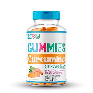 Gummies Cúrcuma 30 Balas - LIVS Clean Line