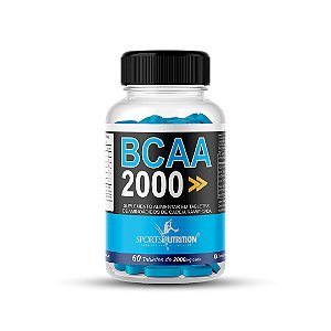 Bcaa 2000 - 60 Tabletes - Sports Nutrition