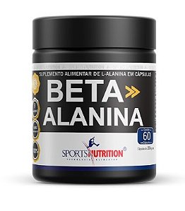 Beta Alanina 60 cáps - Sports Nutrition