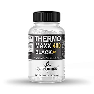 Thermo Maxx 400 Black - 60 Cápsulas - Sports Nutrition