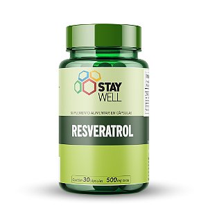 Resveratrol - 30 cápsulas - Stay Well