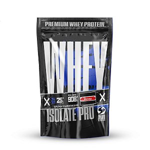 Whey Isolate Pró - 908g - Morango - Sports Nutrition