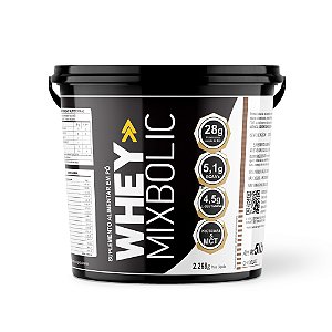 Whey Protein Mix Bolic - 28g de Proteínas por dose - 2.268kg - Chocolate - Sports Nutrition