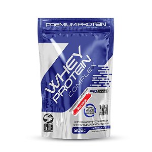 Whey Protein Complex - Sabor Morango - 908g - Sports Nutrition
