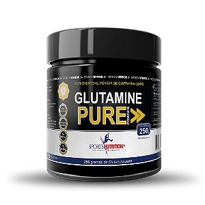 Glutamina Pure Powder Max Imunidade E Massa Muscular - 250g -  Sports Nutritionn