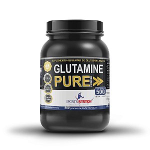Glutamina Pure Powder Max Imunidade E Massa Muscular - 500g -  Sports Nutritionn