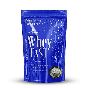 Whey FAST Gourmet Pounch 900g – Sabor Paçoca – Sports Nutrition