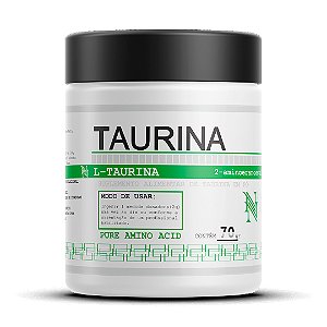 L- Taurina em pó 100% Pura - 70g - Nano Farma