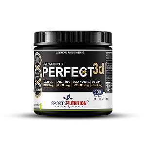 Perfect 3d - Pré Treino com Beta Alanina - 200g - Sports Nutrition