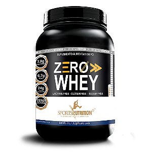 Whey Protein Zero Lactose, Glúten E Açúcar - 24g de Proteína por dose - 908g Sports Nutriton