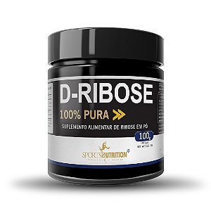 D- Ribose Power 100% Pure - 100g - Sports Nutrition