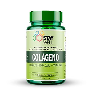 Colágeno Hidrolisado + Vitamina C 600mg - Stay Well