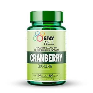 Cranberry - 60 cápsulas - Stay Well