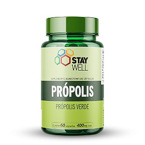 Própolis 400mg - 60 Cápsulas - Stay Well