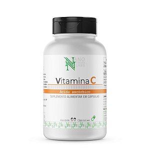 Vitamina C 500 - ácido ascórbico – 60 Cápsulas - Nano Farma