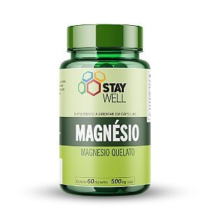 Magnésio - 60 Cápsulas - Stay Well