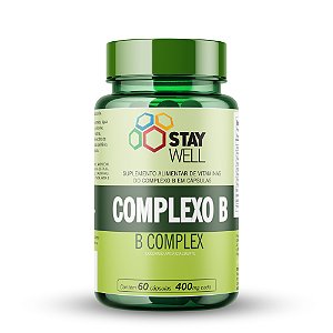 Complexo B - 60 Cápsulas - Stay Well