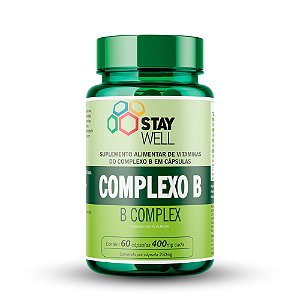 Complexo B - 60 Cápsulas - Stay Well