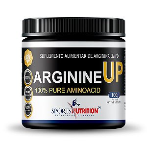 Arginina UP 100% Pure - Precursor do GH - 100g - Sports Nutrition