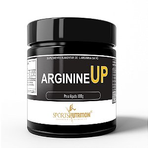 Arginina UP 100% Pure - Precursor do GH - 100g - Sports Nutrition