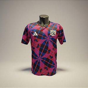 Camisa Pré-Jogo Olympique Lyon 2025/2026