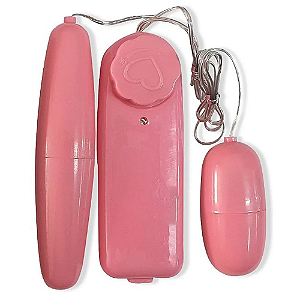 Massageador Bullet Cápsula Dupla Mega Import