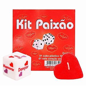 Kit Paixão Diversão Ao Cubo