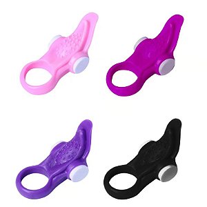 Anel Peniano Vibratório Com Argola Importação
