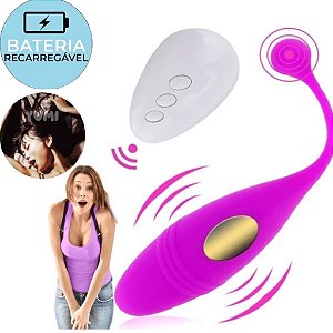 Vibrador De Calcinha Egg Com Controle Sem Fio