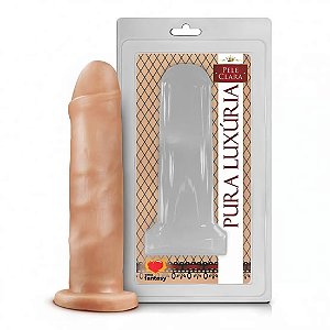 Prótese Pura Luxúria Realístico 16,5x3,8cm Sexy Fantasy