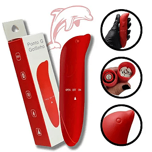 Vibrador Golfinho Aveludado