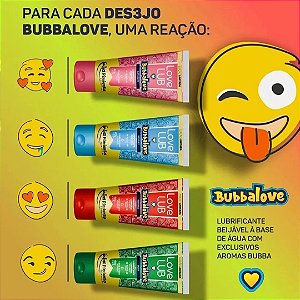 Lubrificante Íntimo Love Lub Bubbalove 60g La Pimienta